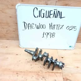Cigueñal medida 0,25 daewoo matiz año:1998