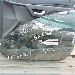 Vidrio puerta chófer chevrolet sail 1.4 classic año:2011-2015