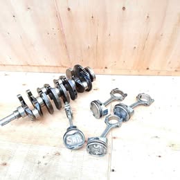 Cuatro pistones con sus bielas chevrolet  sail 1.4 classic año:2011-2015