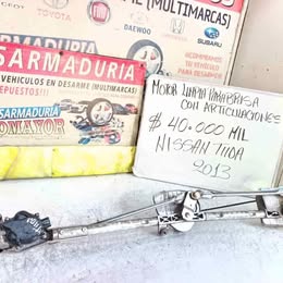 Sistema limpia parabrisas completo Nissan tiida año:2013