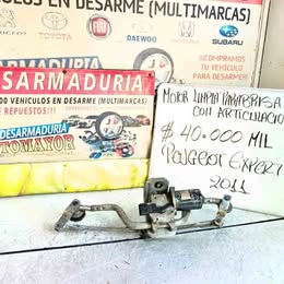 Sistema limpia parabrisas completo Peugeot expert año:2014