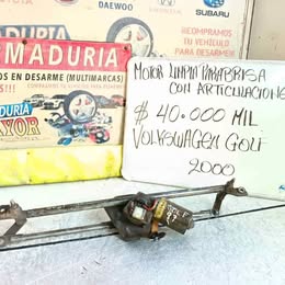 Sistema limpia parabrisas completo volkswagen golf año:2000