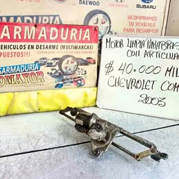 Sistema limpia parabrisas chevrolet combo año:2000