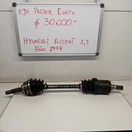 Eje palier corto hyundai accent año:1998