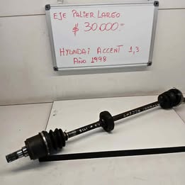 Eje palier largo hyundai accent año:1998