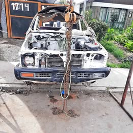Radiador de aire Nissan d-21 2.4 año:1998