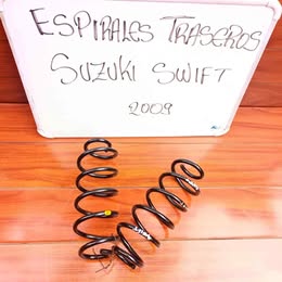 Dos Espirales traseros suzuki Swift año:2010