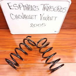 Dos Espirales traseros chevrolet vivant año:2005
