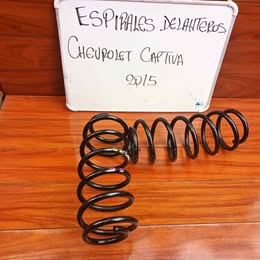 Dos Espirales delantero chevrolet captiva año:2013