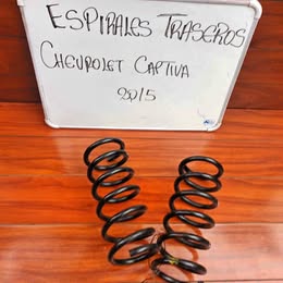 Dos resortes traseros chevrolet capiva año:2010