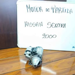 Motor de partida Nissan sentra año:2000