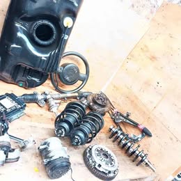 4 pistones con sus bielas chevrolet spark 1.0 año:2008