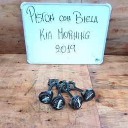 4 pistones  con sus bielas kia mornig año:2020