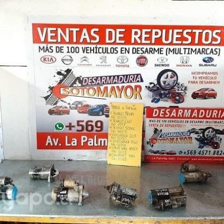 Motor De Partida Renault Megan año 2003 RMRepuestos de automóviles