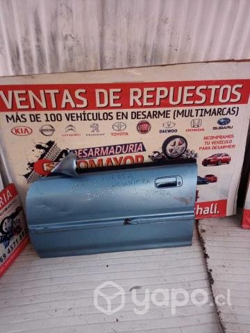 Chapa puerta conductor honda integra año1996Repuestos de automóviles