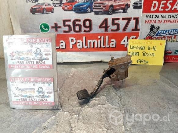 Pedal Freno Nissan v16 Tapa Roja 1995  Desarmaduría Sotomayor, Conchalí, Santiago de Chile