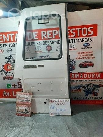 Puerta Trasera izquierdoerda Fiat Fiorino 2006 Repuestos de automóviles