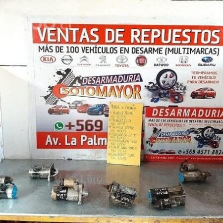 Motor De Partida Renault Megan año 2003 RVM