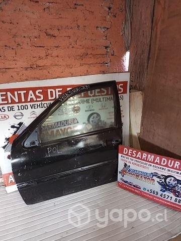 Vidrio puerta conductor Volkswagen polo 2004 asd