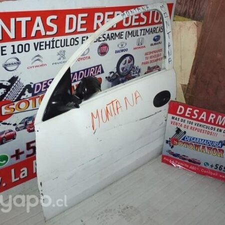 Puerta conductor Chevrolet Montana (para pintura)