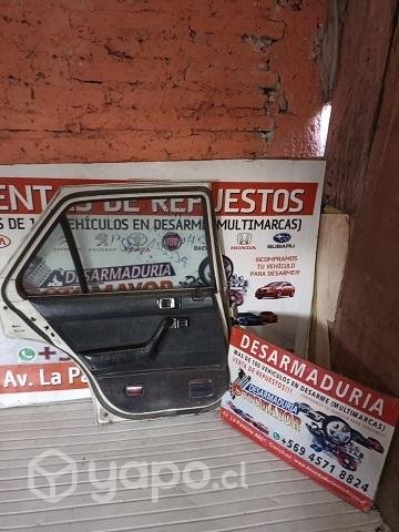 Tapiz puerta trasera izquierdoerda honda Accord1989 im