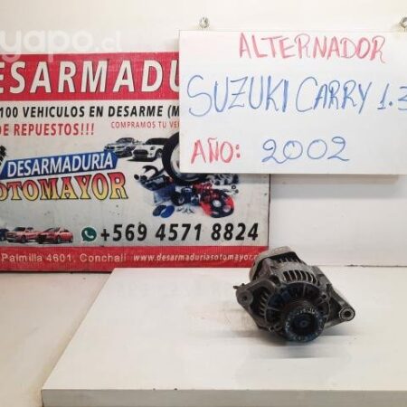 ALTERNADOR SUSUKI CARRY 1,3 AÑO 2002