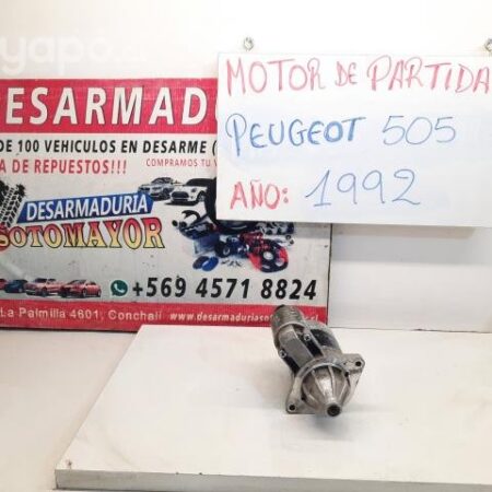 Motor Partida Peugeot 505 1994