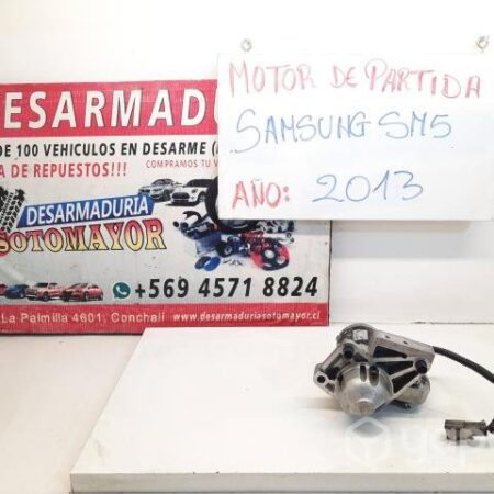 Motor Partida Samsung Sm5 2013