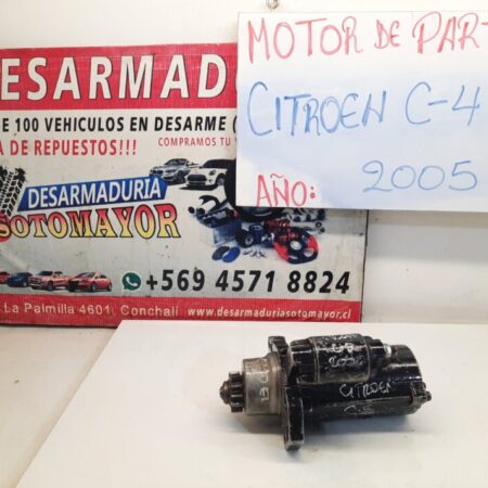 motor de partida citroen c4 2005