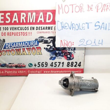 motor de partida Chevrolet sail 1.4 2014