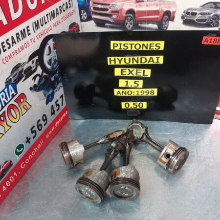 piston con biela Hyundai excel 0,50 1995