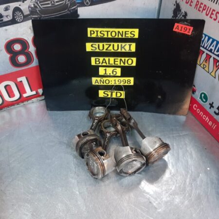 piston con biela suzuki baleno std 1998