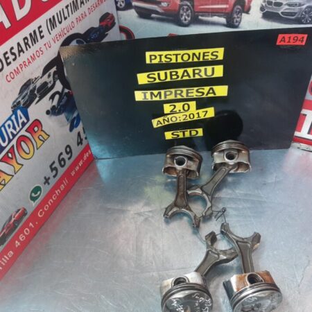 piston con biela std subaru impreza 2017