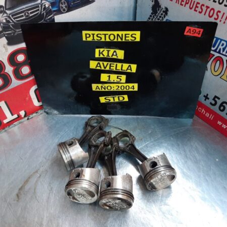 piston con biela kia avella 1.5 std 1997