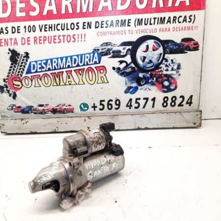 motor de partida hyundai santa fe año:2009