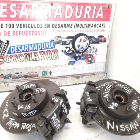 2 caliper Nissan v-16 tapa roja año:1994