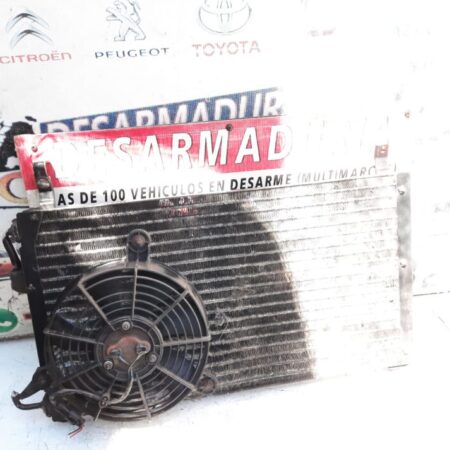 Radiador con ventilador   aire acondicionado Fiat fiorino año:2005