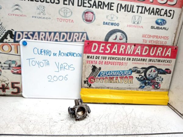 CUERPO DE ACELERACION TOYOTA YARIS  AÑO  2006